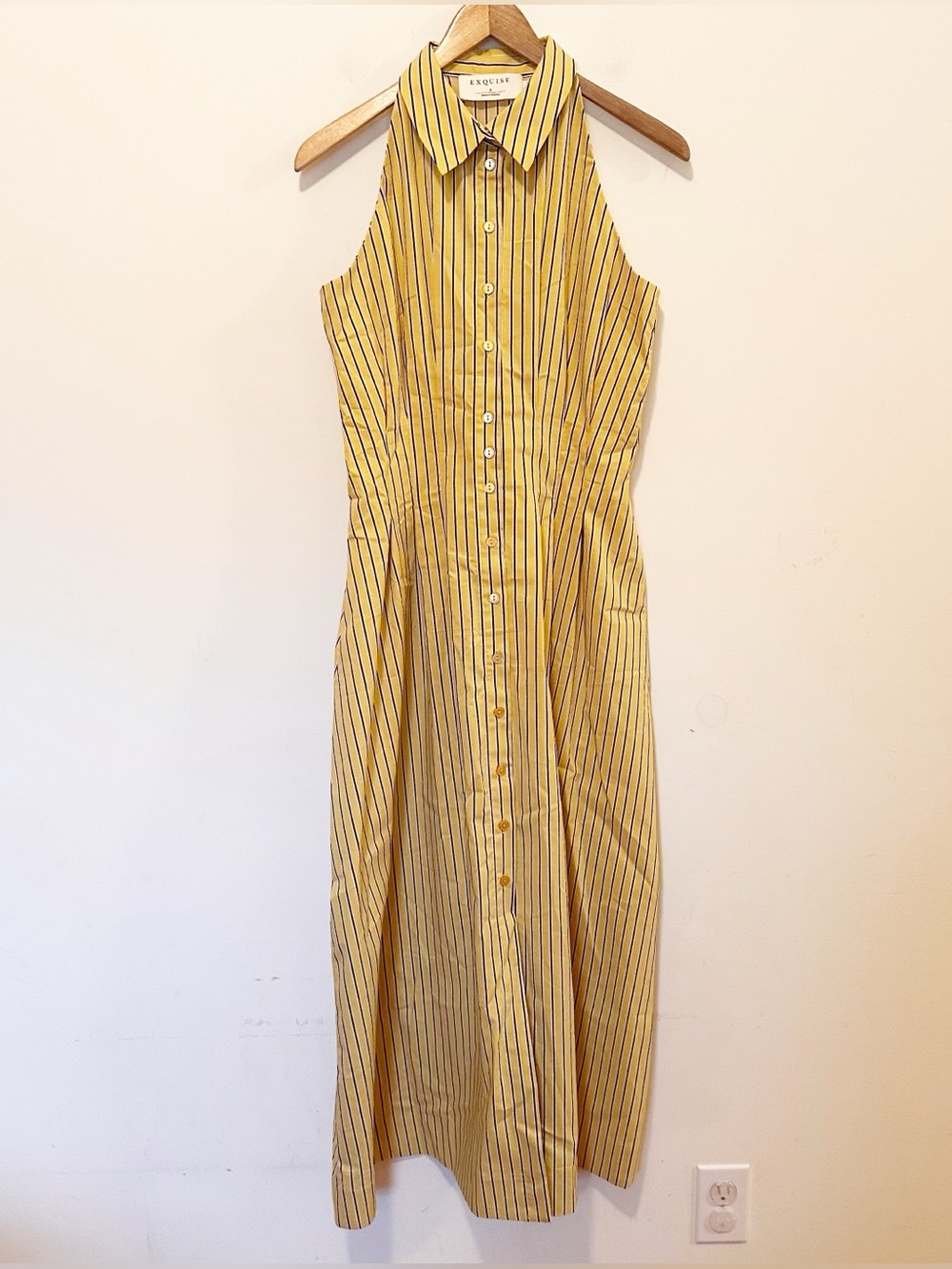Anthropologie Tobie Sleeveless Shirtdress by Exquise - Picture 4 of 7